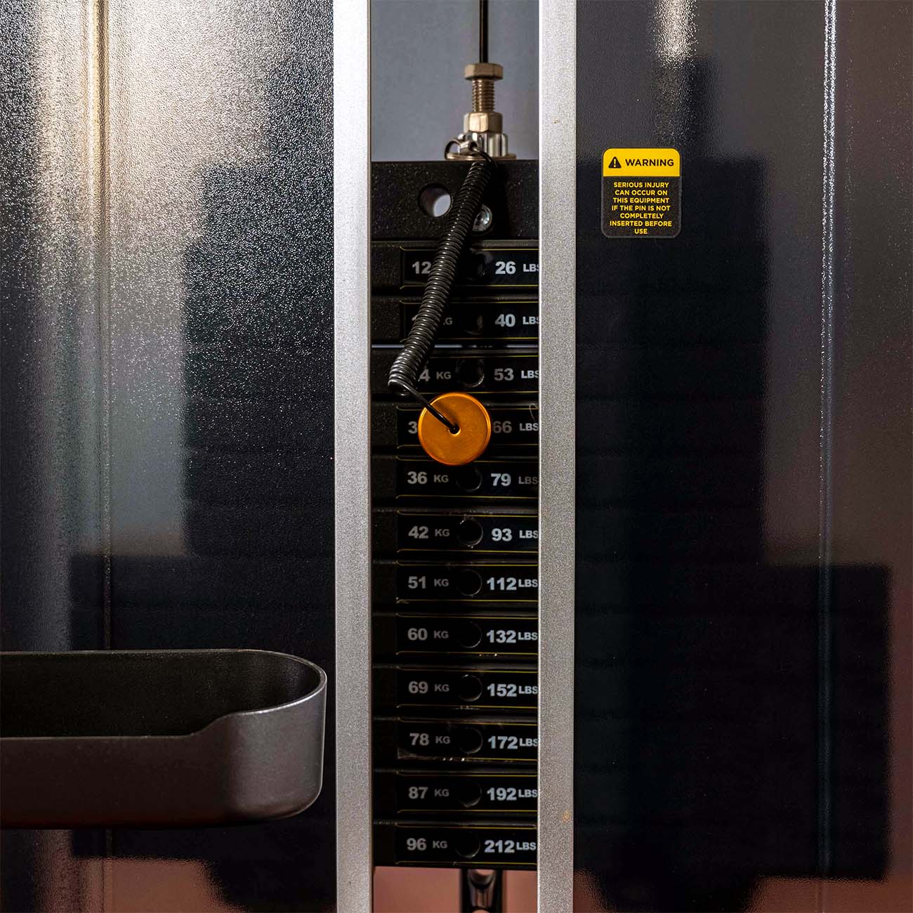 AnyFit Premium Selectorized Commercial Shoulder Press for Deltoid Strength - Heavy-Duty