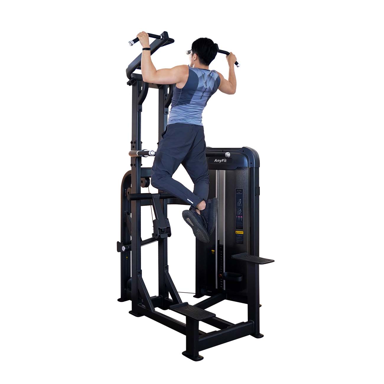 Hot Selling Top Quality CPE1105 Dip/Chin Station, Assisted Pull Up & Dip Machine for Gym Fitness Training