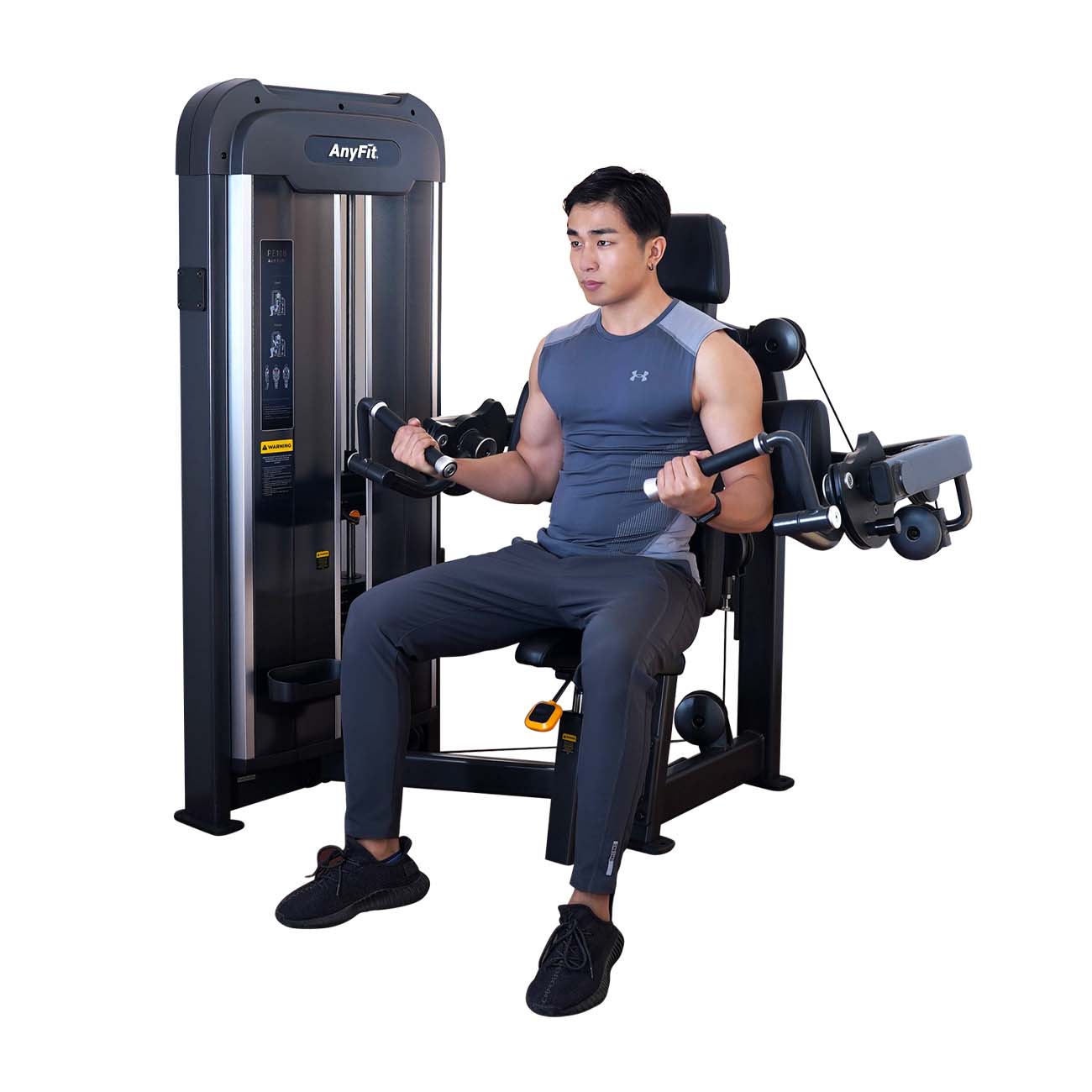CPE1108 Seated Bicep Curl Machine - Professional Commercial Gym Equipment for Arm Strength Training, Adjustable Seat & Smooth Motion