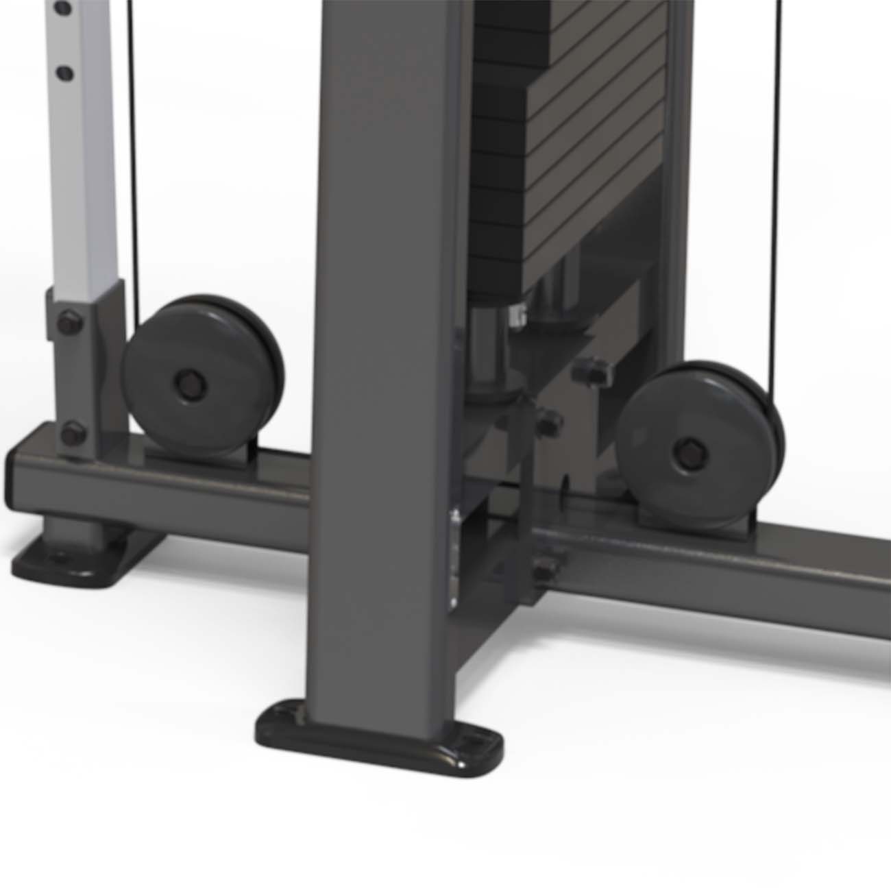 CPE1403 Commercial Gym Sover Machine – Heavy-Duty Free Weight Stack for Full Body Workouts, Space-Saving & Portable Design for Home or Commercial Use