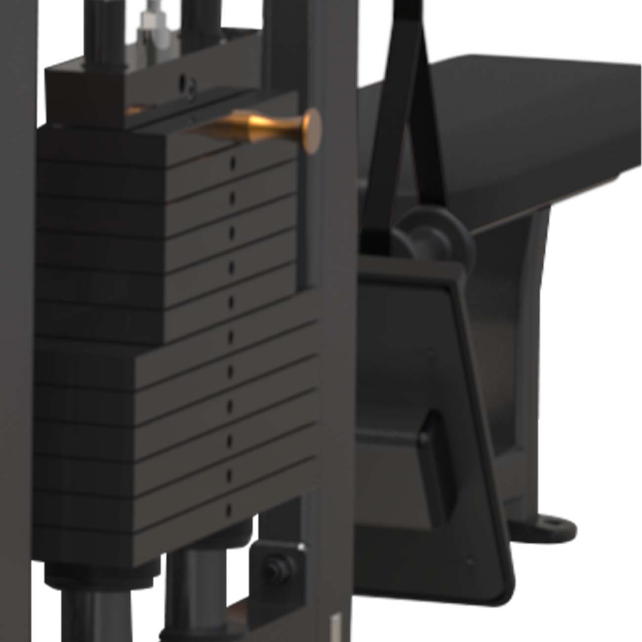 CPE1406 6-Stack – Free Weight Exercise Machine with 5 Independent Stacks for Multi-Station Strength Training & Circuit Workouts